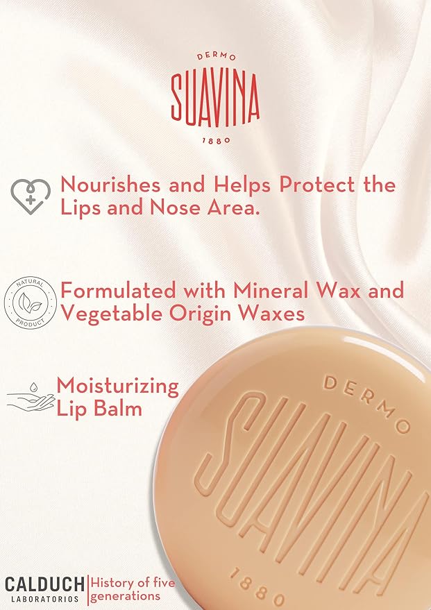 Suavina Extreme Dry Lip Repair Balm – Intensive Treatment for Cracked Lips, Cold Weather Lip Therapy with Natural Ingredients & Citrus Essential Oils – 0.3 oz