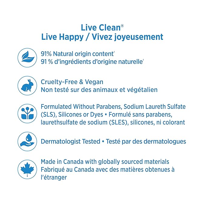 Live Clean Shampoo, Moisturizing Coconut Milk, 12 Oz
