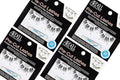 Ardell Wispies Pre-Cut False Lashes with Free Duo Eyelash Adhesive, Natural Strip Lashes for Glamour Look, 4 Pack