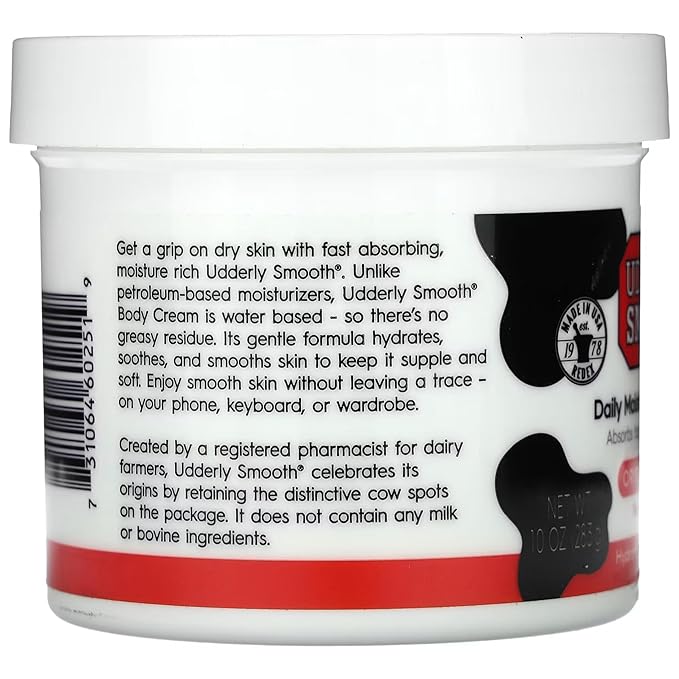 Udderly Smooth Body Cream 12 oz (Pack of 5)
