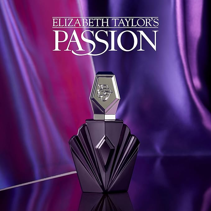 Elizabeth Taylor Passion Eau de Toilette, Floral Amber Perfume for Women, EDT Spray, 2.5 fl oz