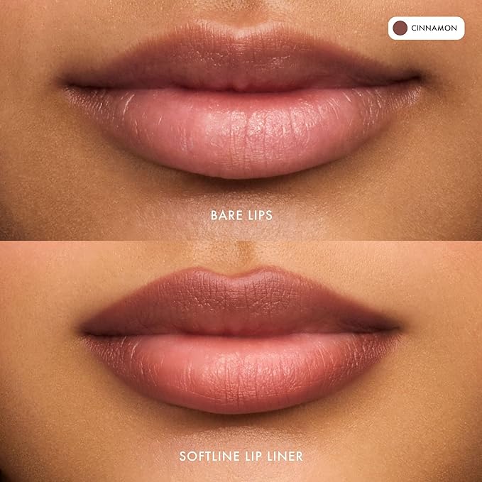 Summer Fridays SoftLine Lip Liner Pencil - Creamy, Long-Lasting Matte Lip Pencil for Sculpted Definition - Skin Care Infused Makeup with Hyaluronic Filling Spheres + Jojoba Oil - Cinnamon (1.02 g)