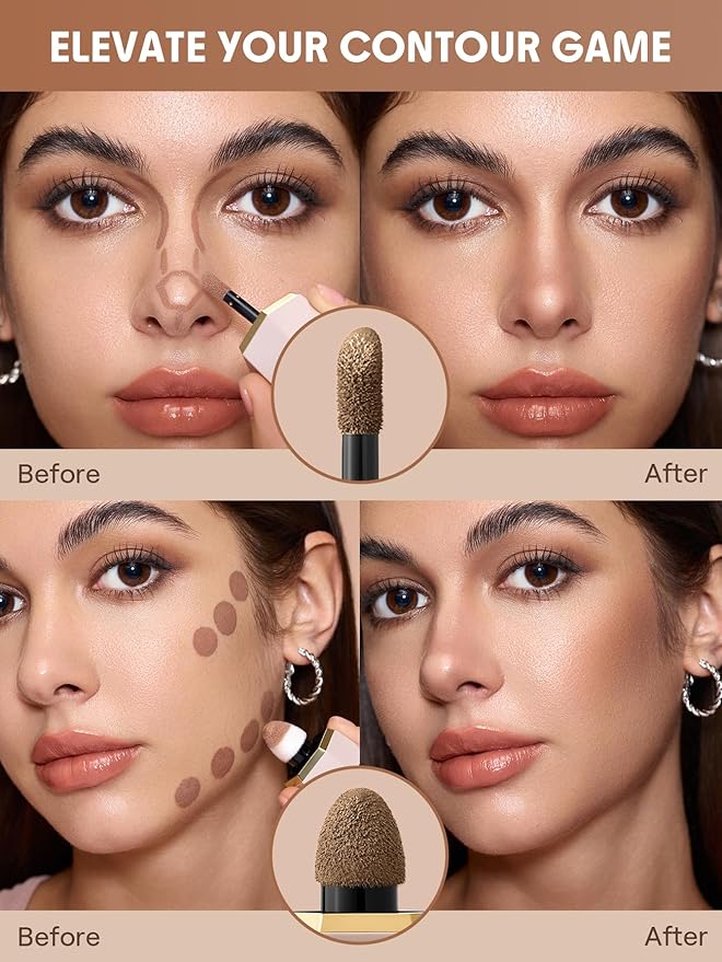 SHEGLAM Precision Sculpt Liquid Contour Duo-Warm Honey