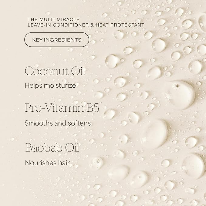 Raw Sugar Leave In Conditioner Duo, The Multi Miracle Hair Mist & The Mighty Curl Cream (2 Products) Heat Protectant, Hydration and Frizz Control for All Hair Types, A Conditioning Haircare Bundle