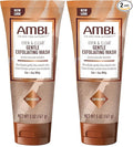 Ambi Even & Clear Gentle Exfoliating Wash with Oat and Sea Whip,Salicylic Acid Acne Treatment,Helps Clear & Prevent Breakouts,Exfoliates to Help Smooth Skin Tone-& Texture,5 Ounce,(Pack of 2)