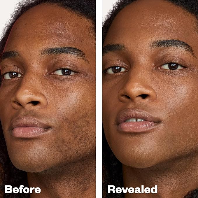Kosas Revealer Liquid Foundation SPF 25 – Medium Buildable Coverage, Hydrating Natural Glow Finish, Medium Deep Neutral Olive 360