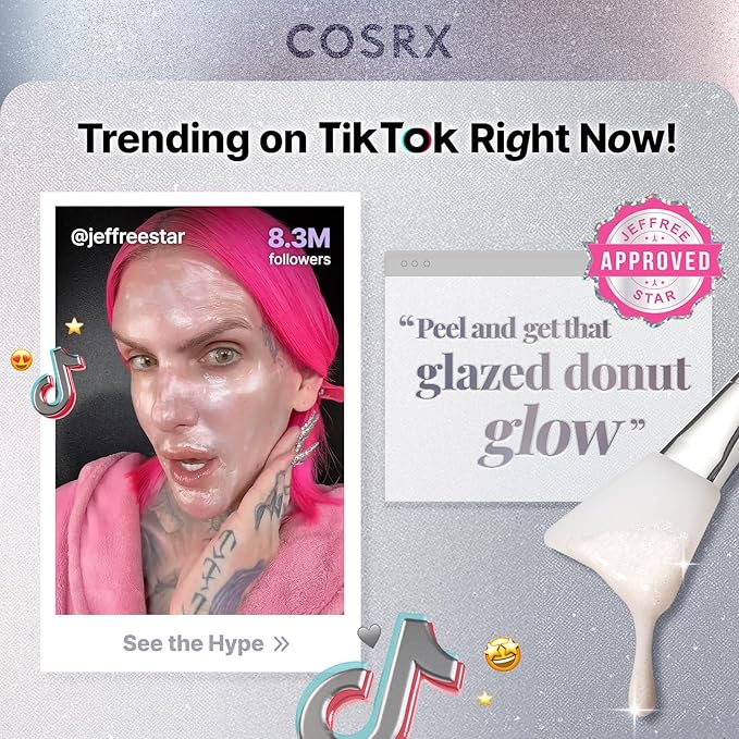 COSRX PDRN EXOSOME Glaze Wrapping Mask with SALMON DNA PDRN, Instant Glow, Easy Peel-Off Overnight Mask for Glass Skin, Firmness, Elasticity & Skin Texture Care, Mothers day gift, Korean Skin Care