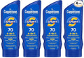Coppertone Sport Sunscreen Lotion,Broad Spectrum SPF 70 Sunscreen Multi Pack,7 Fl Oz,(Pack of 4)