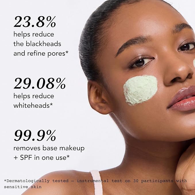 Whipped Korean Skincare Face Wash, Doubles as a Face Mask, Mugwort Tea Tree, Deep Cleansing Vegan Facial Cleanser for Oily Skin and Pore Care with Niacinamide, Hyaluronic Acid, Ceramide