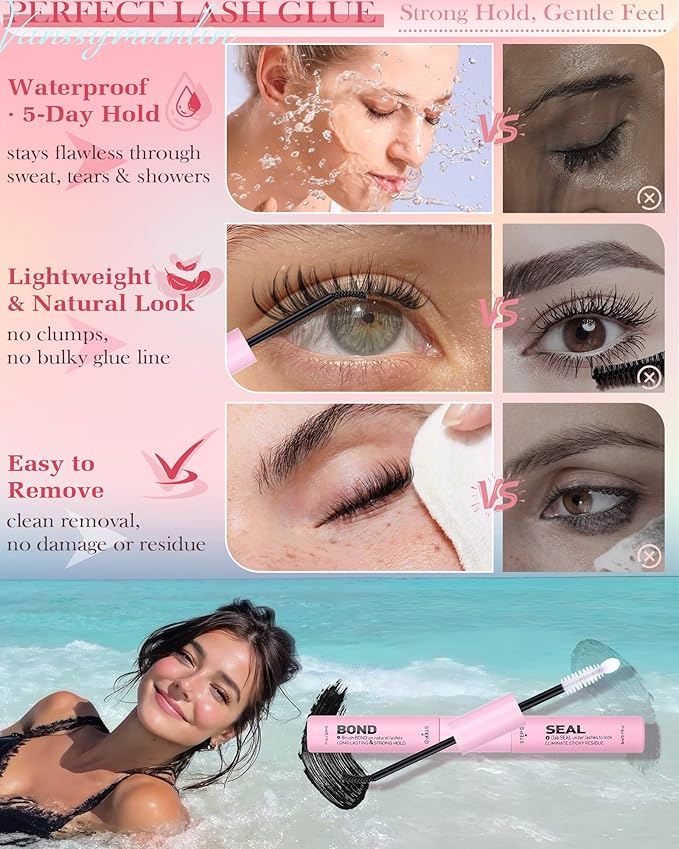 Spider Lashes Kit Natural Lash Clusters Kit Wispy Clusters Eyelash Extensions Fluffy Eyelash Clusters Kit Spikes Individual Lashes C-Curl Lashes Clusters Fairy Lash Extension Kit with Brush 8-16MM