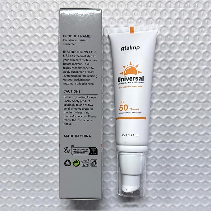 Tinted Sunscreen SPF 50 for Face, Daily Sheer Coverage with Natural Finish, Lightweight Glow & Hydrating Skincare, No White Cast for Women Travel Work Commute
