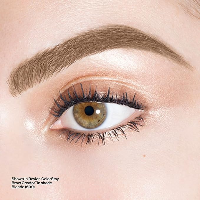 Revlon ColorStay Brow Creator, 2-in-1 Precise Eyebrow Pencil & Powder with Spoolie Brush, Waterproof & Long Lasting, 620 Auburn, 0.003 oz