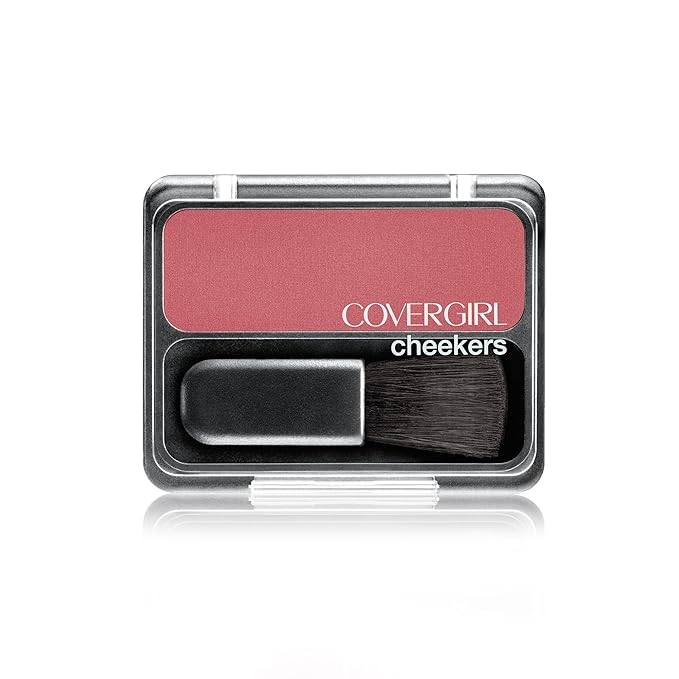 COVERGIRL Cheekers Blendable Powder Blush Rock 'n Rose, .12 oz (packaging may vary) (Pack of 2)