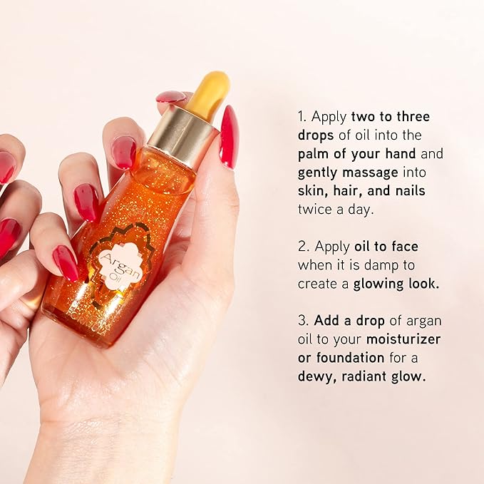 Physicians Formula Argan Face Serum Wear Ultra-Nourishing Argan Oil, Acne Treating, Skin Healing, Inflammation And Redness Correction