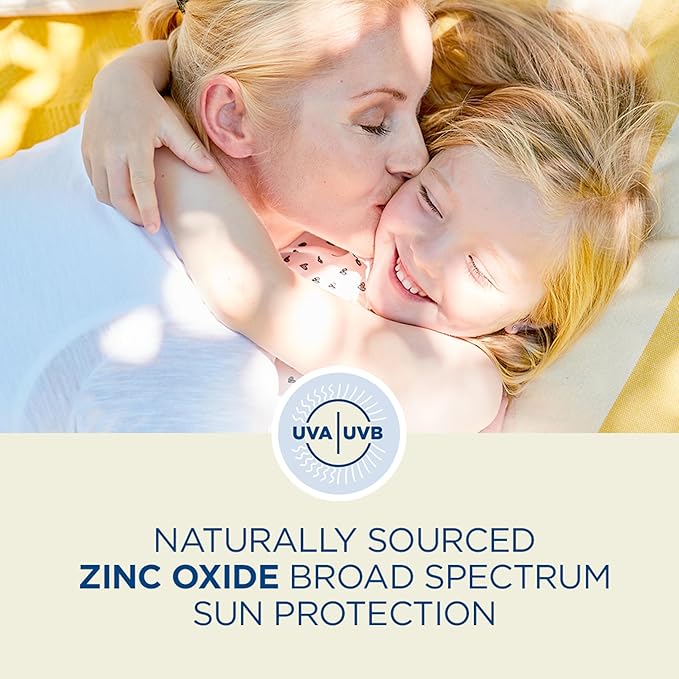 Coppertone Pure and Simple Mineral Sunscreen Stick SPF 50, Water Resistant, Hypoallergenic, Face Sunscreen with Broad Spectrum UVA/UVB Protection, 0.49 oz Stick