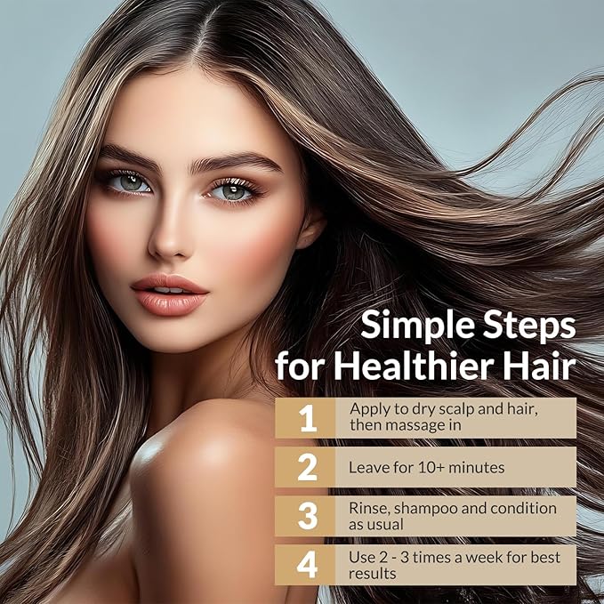 Aroma Therapy Pre-Wash Hair Oil Serum 30ml / 1 Fl.oz (Anti-Frizz & Smoothing)