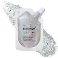 Laser Gold Face Body Glitter Gel Shimmer Makeup for Hair Clavicle Arm Nail Eyeshadow, Long Lasting Waterproof Holographic Mermaid Sequins for Outfit Rave Festival Party, 1.35oz, #6