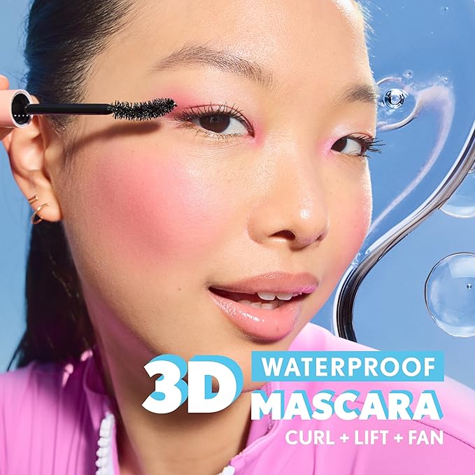 COVERGIRL Eye Enhancer 3D Waterproof Mascara, Volumizing, Smudge-Proof – 835 Dark Chocolate