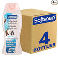 Softsoap Moisturizing Body Wash and Shave Gel, For Softer Feeling Skin, Helps Razor Glide, Rich Coconut Scent, 20 fl oz