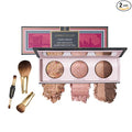 LAURA GELLER NEW YORK Gellers Greatest Kit - Baked Face & Eye Palette New York Minute + 4-in-1 Travel Makeup Brush