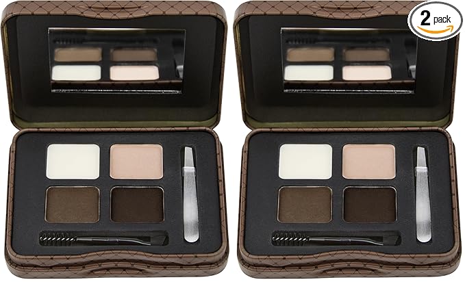 L.A. Girl Inspiring Brow Kit, Dark and Defined GES343 (Pack of 2)