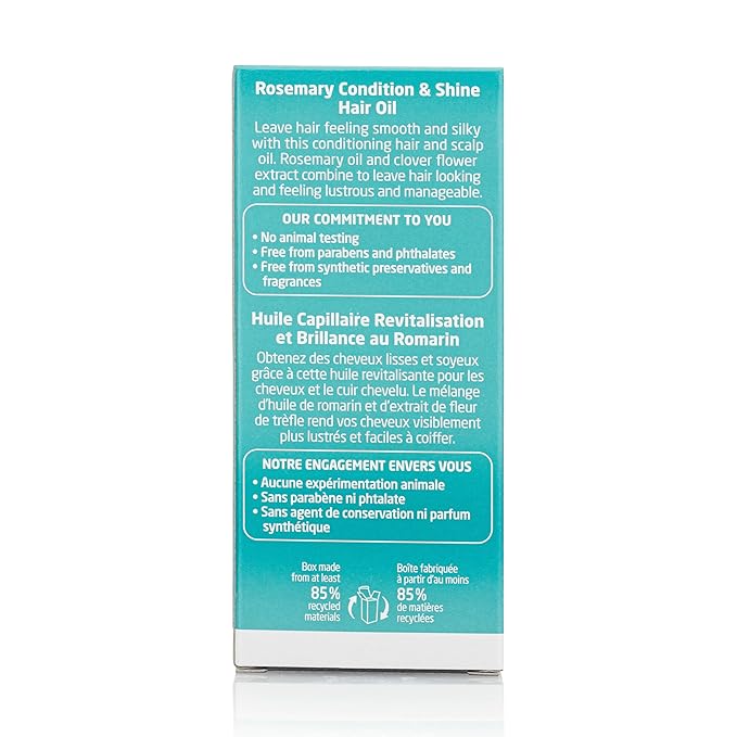 Weleda Rosemary Conditioning Hair Oil, 1.7 Fl Oz (Pack of 1)