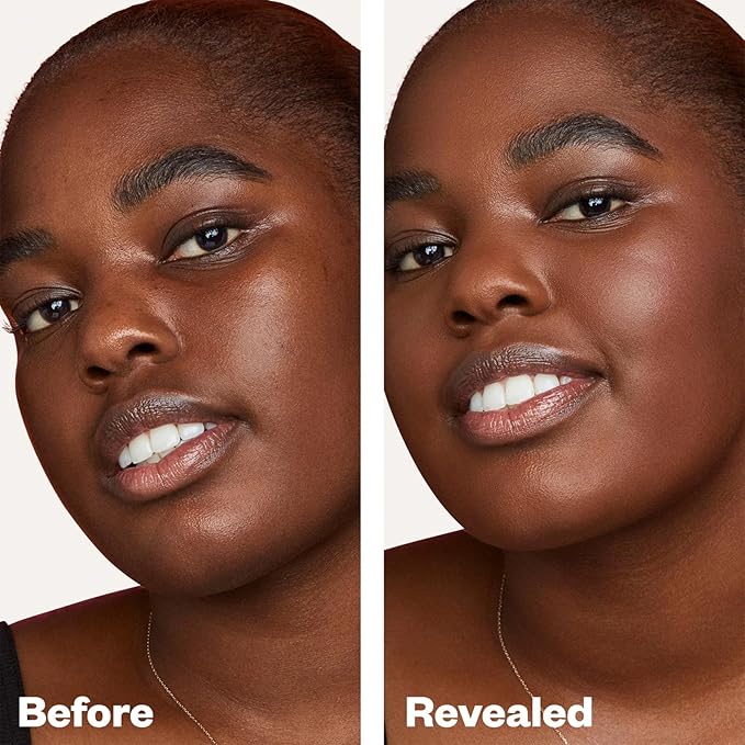 Kosas Revealer Liquid Foundation SPF 25 – Medium Buildable Coverage, Hydrating Natural Glow Finish, Rich Deep Cool 420