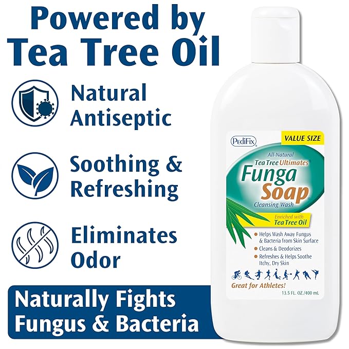 Pedifix FungaSoap Cleansing Wash - 13.5 fl. oz (Packaging May Vary) (Pack of 2)