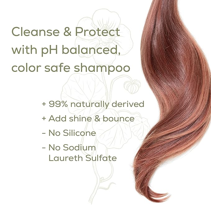 Naturtint Color Care Shampoo for Color-Treated, Dry, or Normal Hair, Formulated to Retain Vibrancy without Parabens, Sodium Lauryl Sulfate or Sodium Laureth Sulfate (Pack of 2)