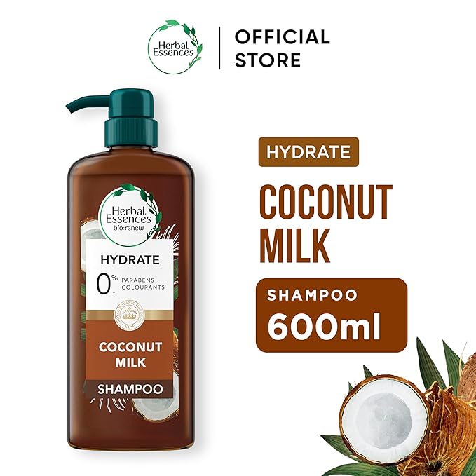 Herbal Essences Bio: Renew Coconut Milk Shampoo, 4 Count