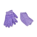 NatraCure Moisturizing Gel Heel Sleeves and Gloves - Lavender (for Dry Skin, Hands, Feet & Cuticles)