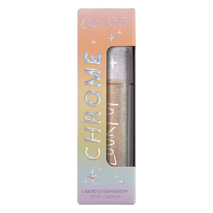ColourPop Chrome Liquid Eyeshadow - Color-Shifting Chrome Eyeshadow with Long-Lasting & Ultra-Pigmented Formula - Sweetzer Ave (0.05 fl oz)