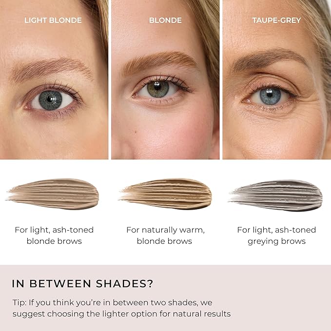 WUNDERBROW Eyebrow Gel, Waterproof, Smudgeproof, Long Lasting, Shade: Blonde, Vegan and Cruelty-Free