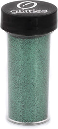 Glitties - Turquoise Shimmer - Cosmetic Grade Extra Fine (.006") Loose Glitter Powder Safe for Skin! Perfect for Makeup, Body Tattoos, Face, Hair, Lips, Soap, Lotion, Nail Art - (30 Gram Jar)