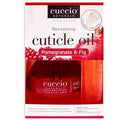 Cuccio Naturale Cuticle Revitalizing Oil Set - Provides Intense Hydration - Replenishes And Strengthens Nails - Promotes Healthy Skin - Easy To Use Rollerball Applicator - Pomegranate And Fig - 2 Pc