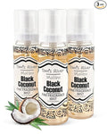 Tom's River Fine Fragrance Body & Hair Mist | Black Coconut Scented (Pack of 3) | For Daily Use | Travel-Friendly | 2 fl oz/ 60ml per Bottle (Pack of 3, Black Coconut)