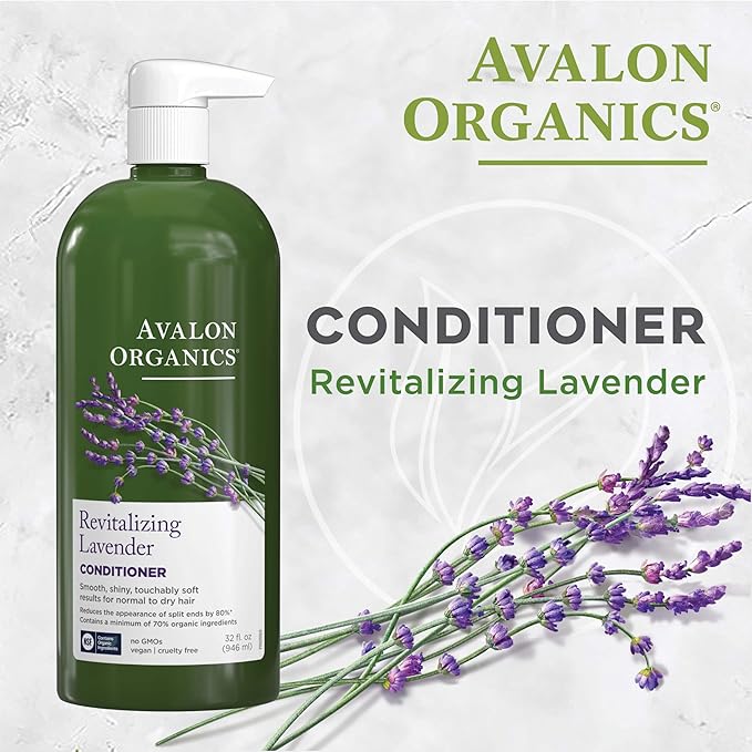 Avalon Organics Conditioner, Nourishing Lavender, 32 oz