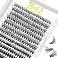 B&Qaugen Lash Clusters 30D 50D-D-9-16MIX LASH Individual Lashes 280 False Eyelash 9-16MIX Extensions Cluster DIY at Home (30D 50DD-9-16MIX)