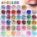 40 Colors Body Glitter, Mardi Gras Accessories Hair Glitter for Kids Women Glow in The Dark, Eyeshadow Face Sparkles, Makeup Festivals, Raves, Anime Cosplay, Concerts Face Paint Valentines Day Gifts