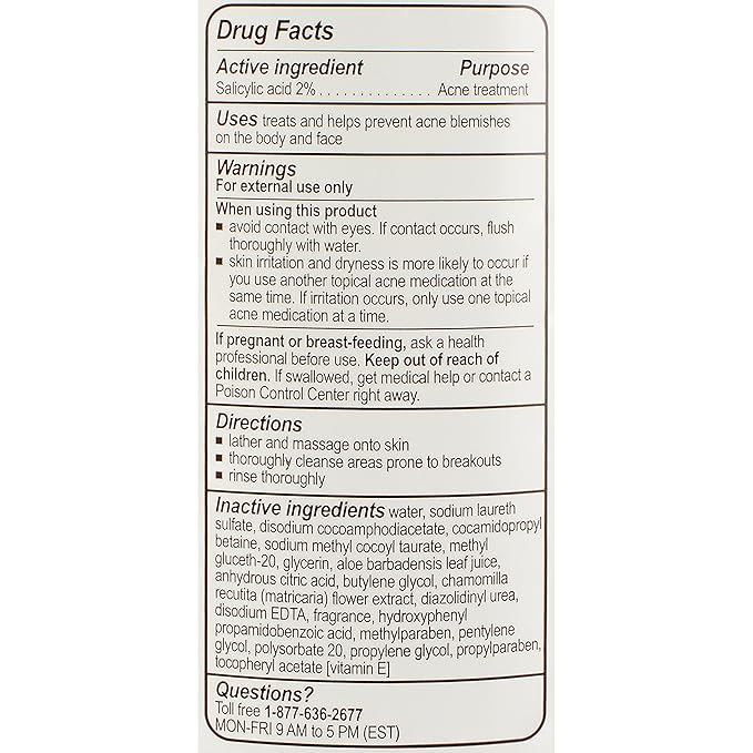 Phisoderm Anti-Blemish Body Wash, 10-Ounce