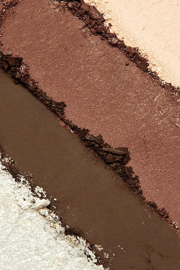JOAH Simplifeyed Quad Eyeshadow Palette – 4 Highly Pigmented Shades in Matte & Shimmer Finishes – Long-Lasting, Blendable, Vegan Eye Shadow Compact – Travel-Friendly Mini Palette for Everyday to Glam Looks