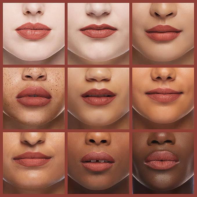 ILIA - Color Block Lipstick | Non-Toxic, Vegan, Cruelty-Free, Hydrating + Long Lasting, No Budge Color with Full Coverage (Cinnabar (Muted Brick With Warm Undertones), 0.14 oz | 4 g)