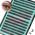 Lash Clusters Wispy 280PCS Eyelash Extension 40D Cluster Lashes Individual Lashes DIY Lash Extension Natural Look Cluster Eyelash Extensions Soft False Eyelashes at Home for Beginners(10mm)