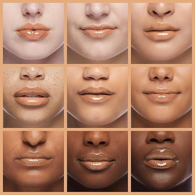 Milani Lip Gloss, Keep It Full Nourishing Lip Plumper with Hyaluronic Acid & Peptides for Soft, Fuller-Looking Lips (0.13 Fl. Oz.) Gold Dust