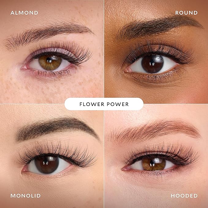 Velour Plant Fibre Eyelashes - Flower Power