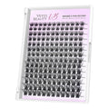 VEYESBEAUTY Lash Clusters Individual Eyelash Extensions Thin & Invisible Band DIY False Eyelashes for Self-application Newbie's Five-Second Series Wispy Lash Tray, Siren 8-16mm Mixed Length