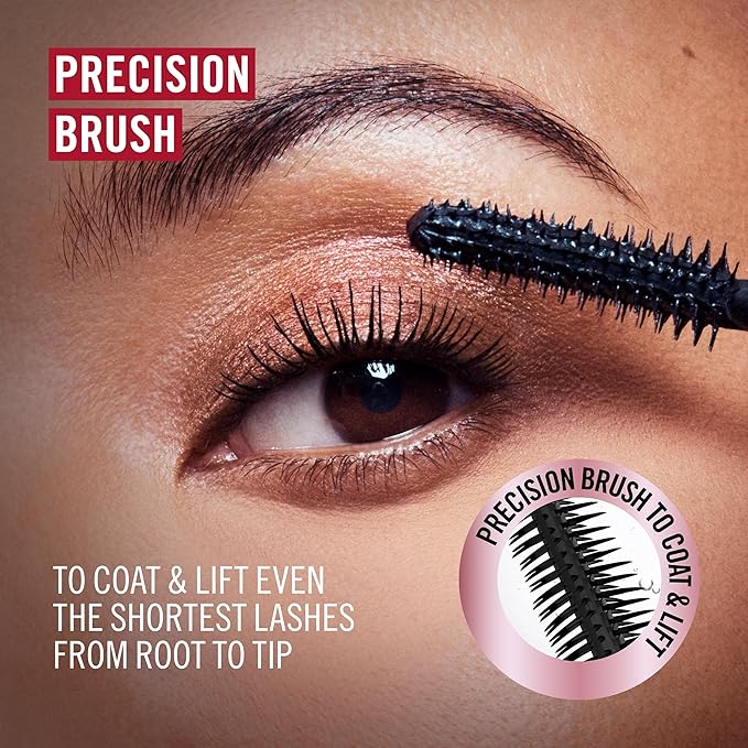 Rimmel Wonder'Bond, 002 Black Brown, Bonding Serum Mascara, Volumizing, Instantly Revitalized Lashes, With Biotin Bonding Complex, Smudge Proof, No Clumps, 0.39oz
