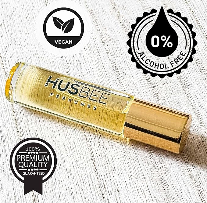 Vanilla Musk Eau de perfum Perfume oil, 0.34fl oz roll on perfume oil, Long Lasting, Alcohol-Free Perfume