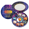 Galactic Assemble Eyeshadow Palette – Solar System Inspired 3D Planet Design, 14 Handcrafted Shimmer & Metallic Shades with Creamy Wet Texture, High-Pigmented Makeup Palette Gifts for Women & Girls