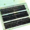Thick Lash Clusters 14-20mm Fluffy Cluster Eyelash Extensions D Curl Volume Eyelash Clusters 480pcs Waterproof Wispy Individual Lashes Soft False Eyelashes DIY Lash Extension (180D+200D+240D)